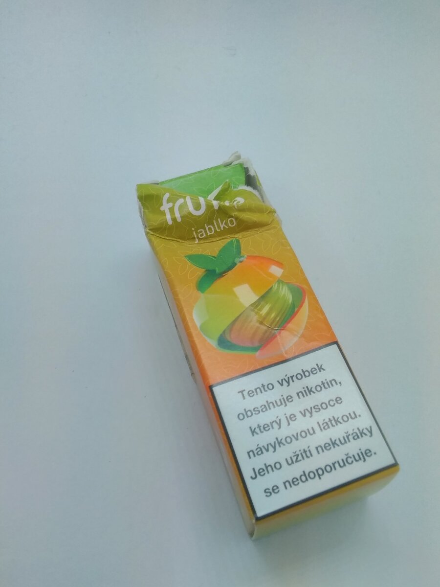 Frutie 50/50 - Jablko (Apple) - 12mg | VapeOutlet.cz