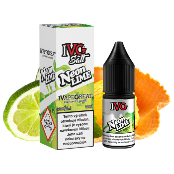 IVG Salt Citron a limetka (Neon Lime) - 10mg