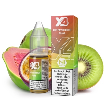 X4 Bar Juice - Kiwi, marakuja a guava (Kiwi Passionfruit Guava) - 20mg