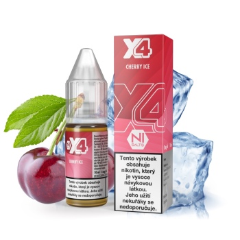 X4 Bar Juice - Chladivá třešeň (Cherry Ice) - 20mg