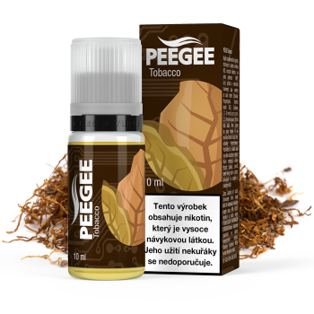 PEEGEE - Čistý tabák (Tobacco) - 6mg